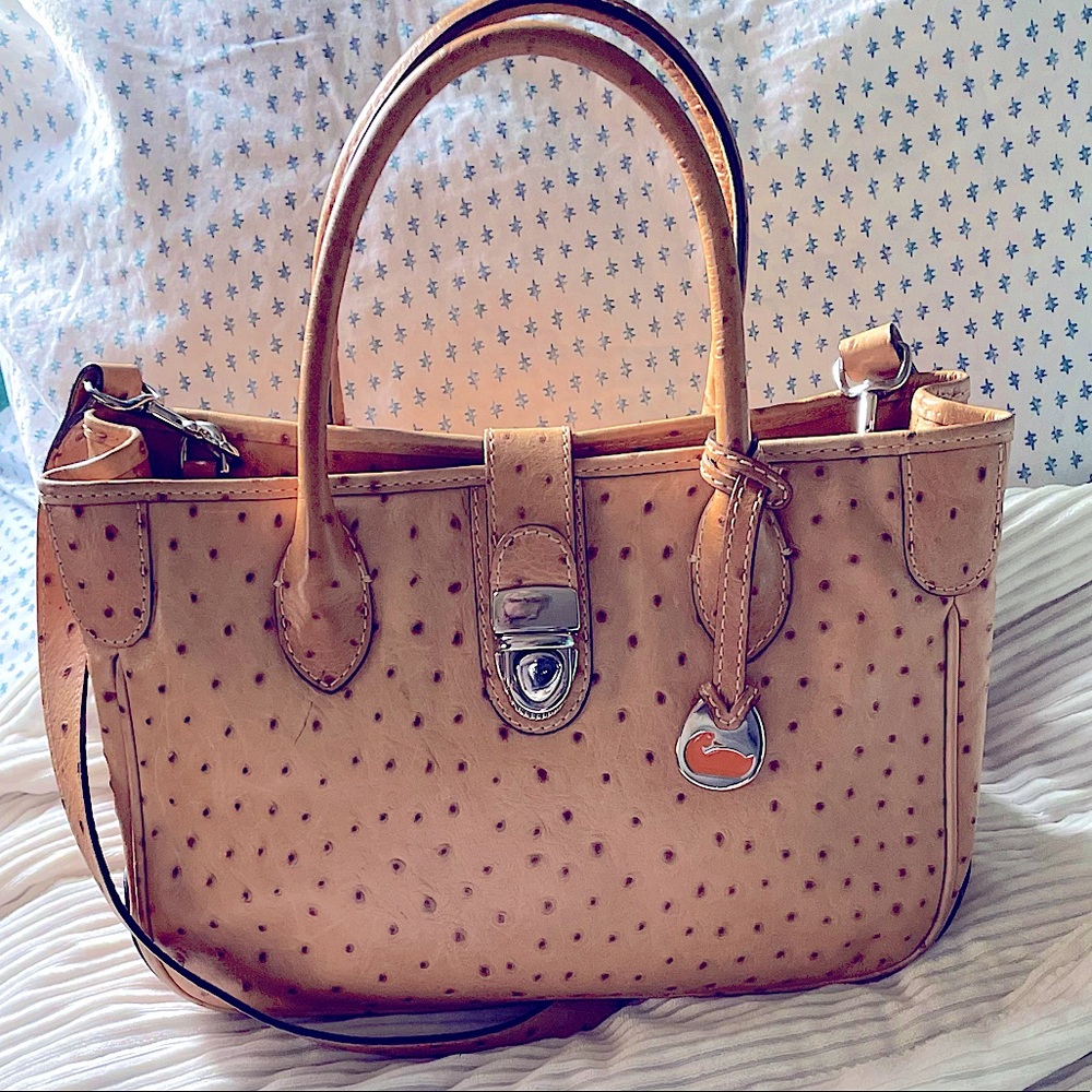 Dooney and Bourke ostrich bag